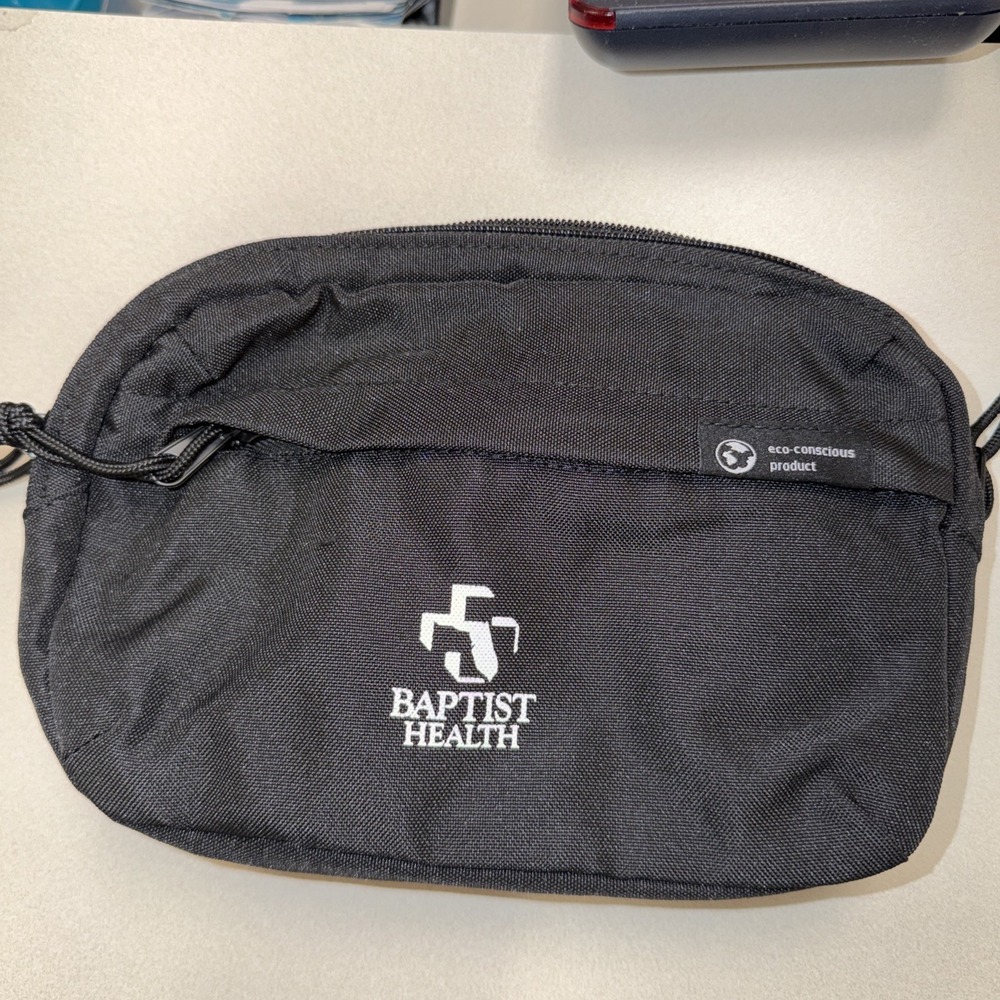 Money‎ Belt Travel Wallet Women Men Holder Fanny Pack Kit Black New With Tags